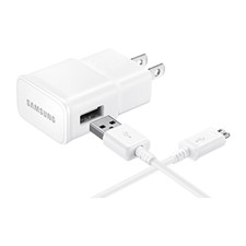 Samsung Adaptive Fast Charging Wall Charger (Detachable microUSB-USB Cable)