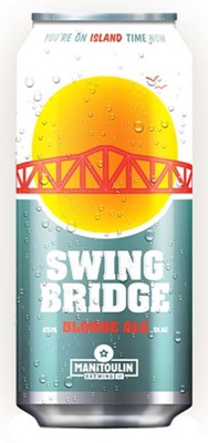Not Represented Manitoulin Swing Bridge Blonde Ale 473ml