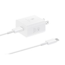 Samsung Travel Adapter with USB-C to USB-C Cable 25W