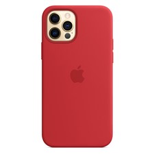 Apple - iPhone 12/12 Pro Silicone Case with MagSafe