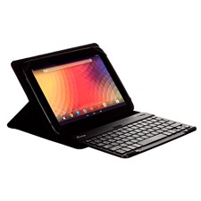 mEdge M-Edge Universal Stealth Pro Case with Bluetooth Keyboard for Large Tablets - Black