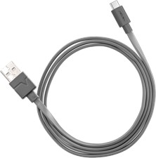 Ventev - Chargesync Usb A To Usb C 2.0 Cable 6ft - Gray