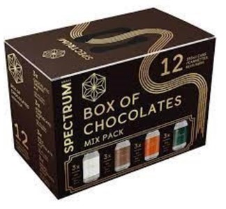 Pota Beer Spirits &amp; Wine 12C Spectrum Box of Chocolates 4260ml