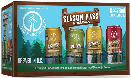 Big Rock Brewery Tree Brewing Seasons Pass Summer 3784ml