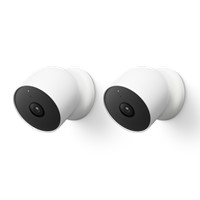 Google Nest Cam (Indoor or Outdoor w/ Battery) 2pk