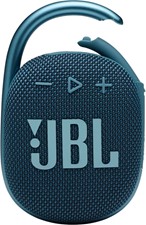 JBL - Clip 4 Portable Mini Bluetooth Speaker - Blue