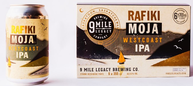 9 Mile Legacy Brewing Company 6C 9 Mile Legacy Brewing Rafiki Moja IPA 2130ml