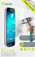 Muvit Galaxy S4 Mini 0.33mm Tempered Glass Screen Protector