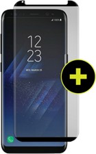 Gadget Guard Galaxy S8+ Black Ice Plus Cornice 2.0 Full Adhesive Curved Tempered Glass Screen Guard