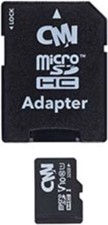 CMI Technology - U1 Class 10 32GB Micro SDHC Memory Card w/SD Adapter