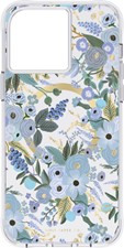 Rifle Paper Co iPhone 14 Pro Rifle Paper MagSafe Case - Garden Party Blue