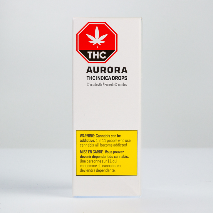 THC Indica Drops - Aurora - Oil