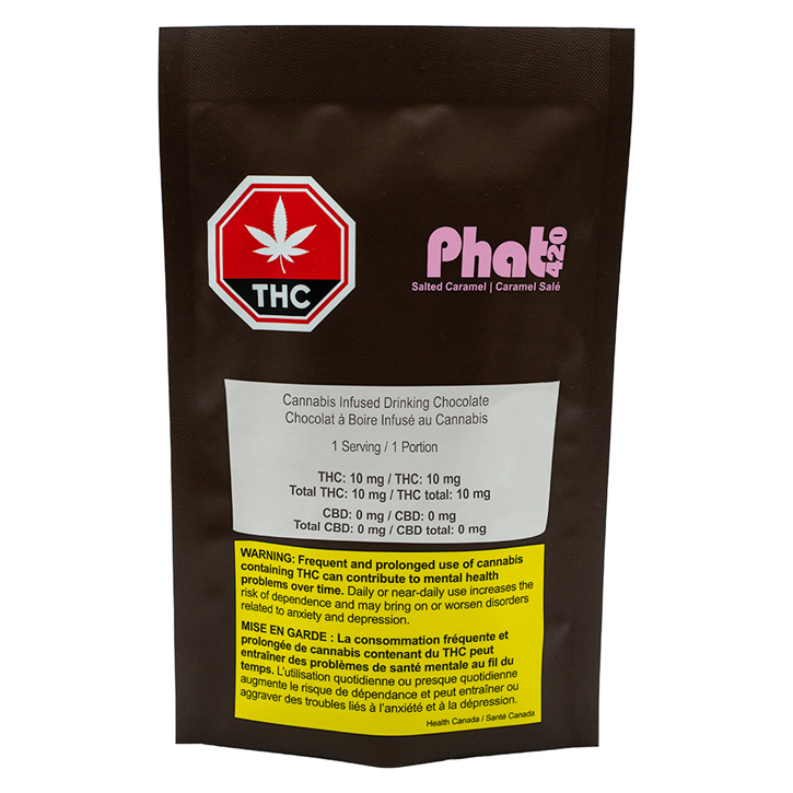 Salted Caramel Drinking Chocolate - Phat420 - Dry Mix