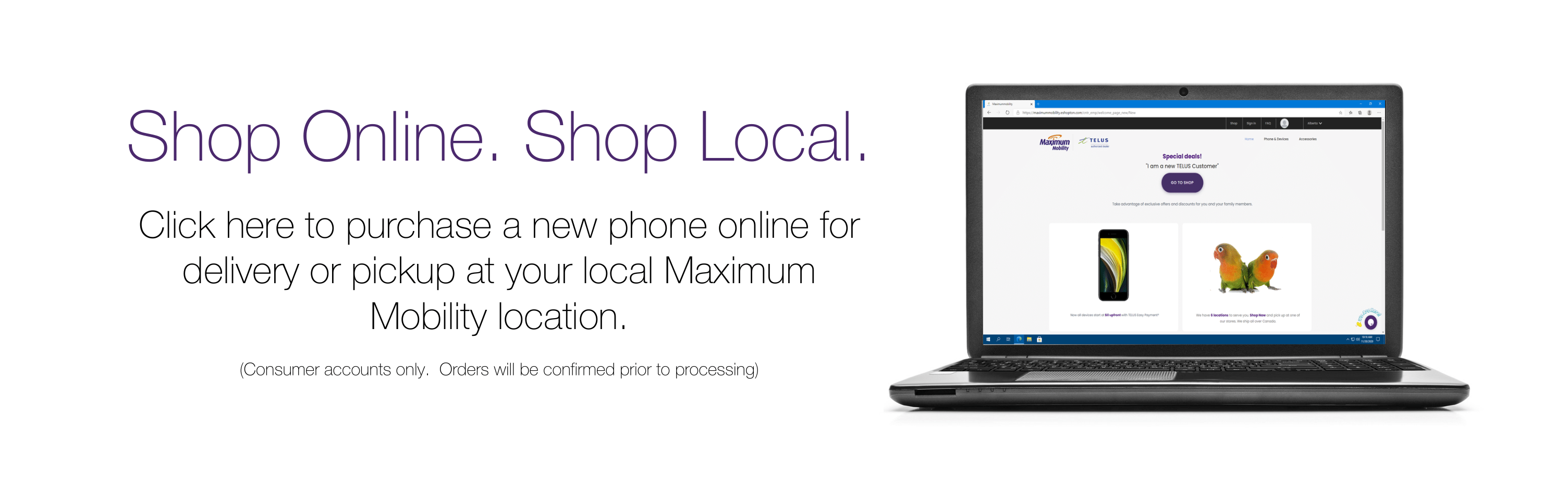 Click here to shop Maximum Mobility online!