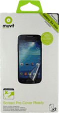 Muvit Samsung Galaxy S 4 Mini Clear Cover Ready Screen Protector
