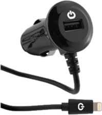 Powerocks 3.4A Lightning Car Charger w/extra USB