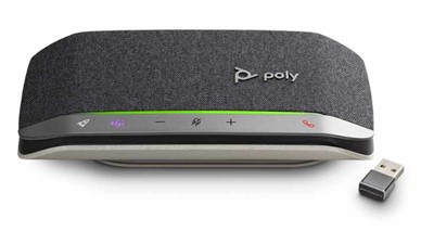 Plantronics - Poly Sync 20+ Personal USB-C BT Smart Speakerphone - Grey