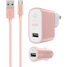 Belkin Mixit Metallic Premium Charging Kit For Micro-USB Devices