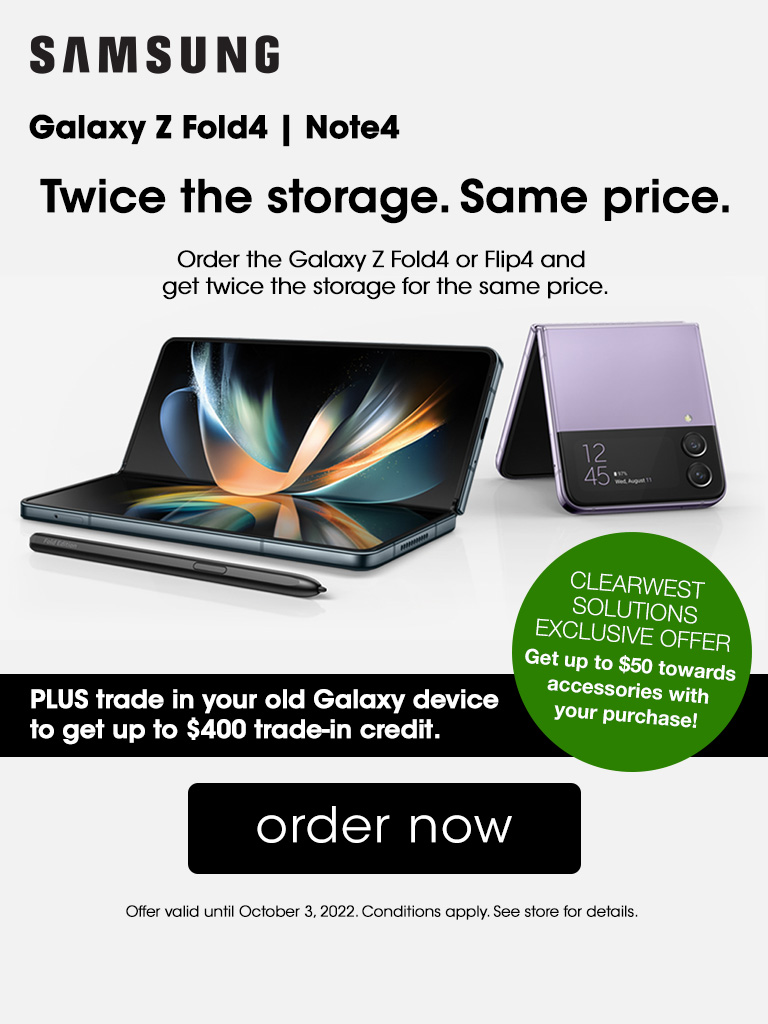 Reserve Your Samsung Z Flip4 & Fold4 Smartphones Today!