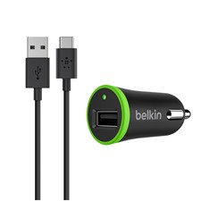 Belkin 6&#39; Car Charger with USB-A to USB-C Cable