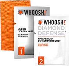 WHOOSH! Tech Hygiene Diamond Defense Nano Liquid Screen Protection