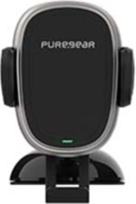 PureGear 10W AutoGrip Universal Car Charging Mount w/ Qi + Suction Mount