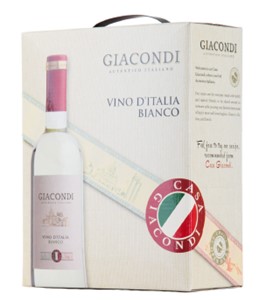 Select Wines &amp; Spirits Giacondi Casa Vino Bianco 3000ml