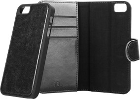 XQISIT iPhone SE/5s/5 Eman Magnetic Wallet Case