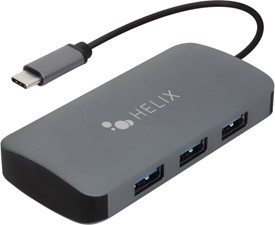 Helix USB-C to 4-Port USB-A Hub Cable