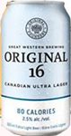 Great Western Brewing Company 6C Original 16 Canadian Ultra Lager 2130ml