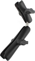 RAM Mounts RAM Double Socket Arm with Dual Extension and Ball Adapter - B-Size