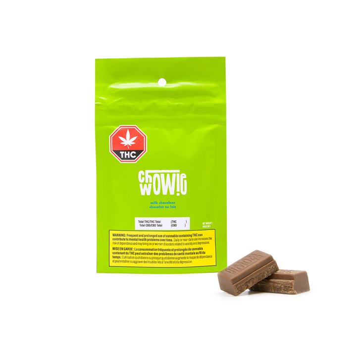 THC Milk Chocolate - Chowie Wowie - Edibles