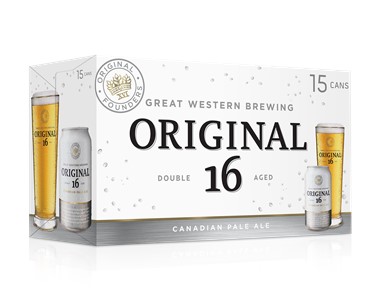Great Western Brewing Company 15C Original 16 Canadian Pale Ale 5325ml
