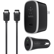 Belkin USB Type-C Universal Car/Wall Charger