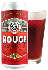 Pota Beer Spirits &amp; Wine Fort Garry Rouge Amber Lager 473ml