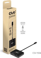 Club3D - USB-C 3.2 Gen 1 Multistream Transport Hub to HDMI 2.0 Dual Monitor 4K60HZ