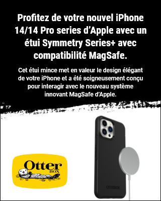 Profitez de votre novel iPhone 14/14Pro/14 Pro Max d'Apple avec Symmetry Series+ avec compatibilite MagSafe