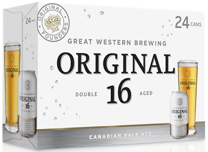 Great Western Brewing Company 24C Original 16 Pale Ale 8520ml