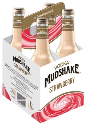 Independent Distillers Canada Vodka Mudshake Strawberry 1080ml