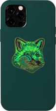 Native Union - Cool-Tone Fox Head Case iPhone 12/12 Pro Green