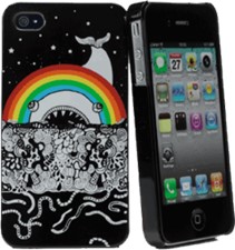 Muvit iPhone 4/4s Rainbow Doodle Case