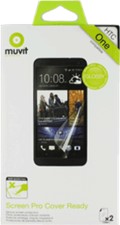 Muvit HTC One Cover Ready Screen Protector (2PK)