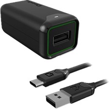 Qmadix USB Type-C Wall Quick Charge 3.0 with 6ft Coil Cable