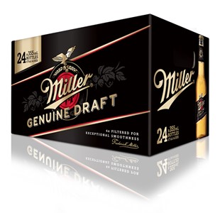 Molson Breweries 24C Miller Genuine Draft 8520ml