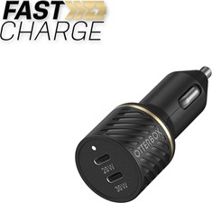 OtterBox - Dual USB Premium Fast Charge Car Charger PD 30W + PD 20W