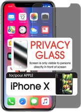 Cellet iPhone X Premium Tempered Privacy Glass Screen Protector