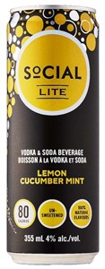 Aware Beverages Social Lite Lemon Cucumber Mint 1420ml