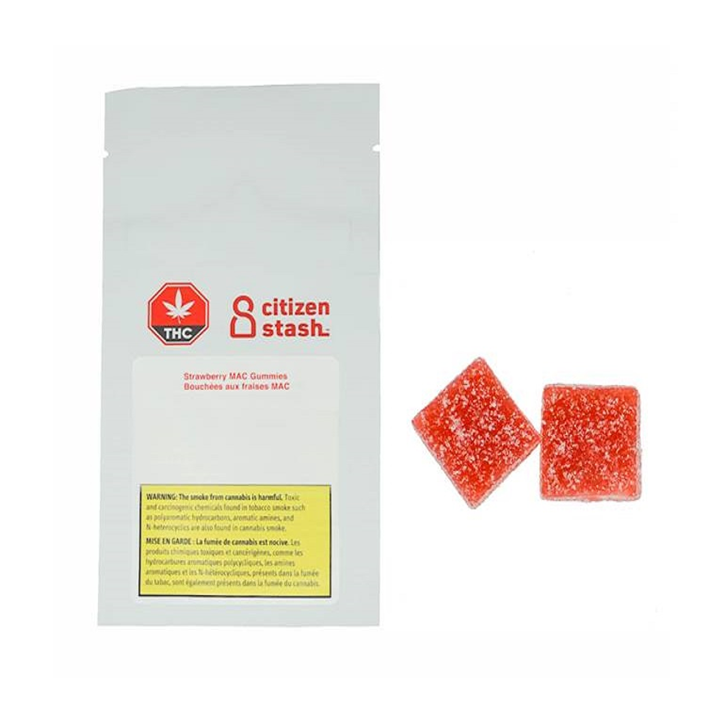 Strawberry Mac Soft Chews - Citizen Stash - Gummies