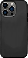 Uunique London iPhone 13 Pro Max Uunique Black Liquid Silicone Case