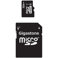 Gigastone Class 10 Prime Series Microsdhc 2-in-1 Memory Card And SD Adapter